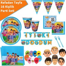 Parti Dükkanım Rafadan Tayfa Parti Seti 16 Kişilik