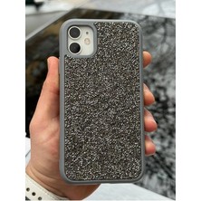 SPHONE iPhone 11 Kılıf Kristal Pırlanta Taşlı Işıltılı Parıltılı Diamond Swarovski Aşko Kuşko Luxury Kapak