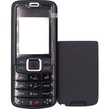 OEM Nokia 3110C Kapak Nokia 3110C Uyumlu Siyah Ön Kapak Arka Kapak Tuş Takımı