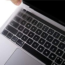 TEKNETSTORE Apple Macbook Air 2020 13 Inc A2179 ile Uyumlu Türkçe Q Klavye Slim Şeffaf Klavye Koruyucu Kılıf