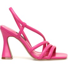 Nine West Marcı 4fx Pembe Kadın Topuklu Sandalet