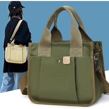 Yihechen Yeni Kanvas Çanta Bento Küçük Çanta Tote Çanta El Taşıma Büyük Kapasiteli Tote Çanta (Yurt Dışından)