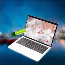 TEKNETSTORE Macbook Air 13.6" 2022 (M2 Çip) A2681 Uyumlu Ekran Koruyucu Jelatin Esnek Cam Tam Uyum