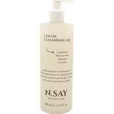 N.Say Skincare Tüm Cilt Tipleri İçin Yüz Temizleme Jeli Yüz Yıkama Jeli 400 Ml