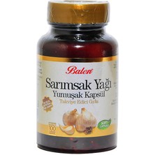 Balen Sarımsak Yağı Yumuşak 100 Kapsül