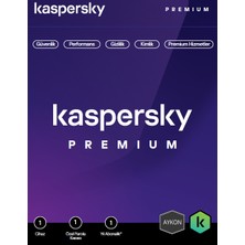 Kaspersky Premium 1 Kullanıcı 1yıl- VPN DAHİL-Resmi Distribütör