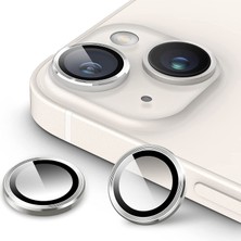 Etiget iPhone 13 Mini Kamera Koruyucu Lens Alüminyum Alışımlı Cam (gümüş)