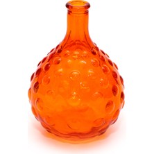 Missi Turuncu Bubble Cam Vazo(15 Cm)
