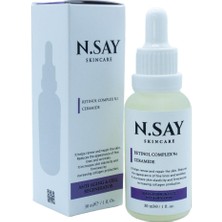 N.SAY Skincare Yaşlanma Karşıtı, Onarıcı, Antiaging Retinol A Vitamini Gece Serumu 1% Retinol Ceramide 30 ml
