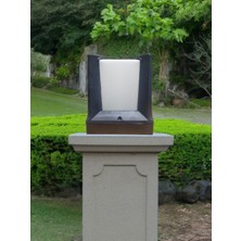 12 Adet Günışığı Ampul Dahil E27 Duy Bahçe Duvar Armatürü, Modern Tasarım Dekoratif Set Üstü Aplik