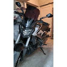 Bajaj Dominar 250 -400 Füme Ön Cam Siperlik ,biadil Marka Tur Camı 42 cm (2017-2024) Arasmoto