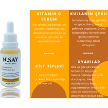 N.Say Skincare Bakım Serumu 30 Ml
