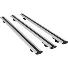 Drs Tuning Fiat Sedici 2006-2013 Arası ile Uyumlu Basic Model Ara Atkı Tavan Barı Gri 3 Adet