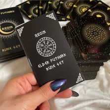 Dükkan Design Dükkan Hediyelik Elder Futhark Rune Tarot Kartları