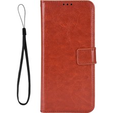 Hello-U Tecno Camon 19 4g Crazy Horse Doku Pu Deri + Tpu Stand Kapağı (Yurt Dışından)