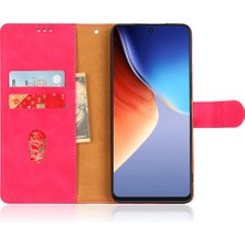 Hello-U Tecno Camon 19 4g Manyetik Toka Telefon Kapağı Pu Deri Cüzdan Standı Kılıf (Yurt Dışından)