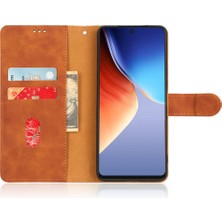 Hello-U Tecno Camon 19 4g Manyetik Toka Telefon Kapağı Pu Deri Cüzdan Standı Kılıf (Yurt Dışından)