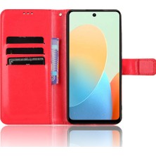 Hello-U Tecno Spark Go 2024 4g / Spark 20C Deri Kılıf Cüzdan Telefon Kapağı (Yurt Dışından)