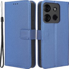 Hello-U Tecno Spark Go 2023 4g Flip Cüzdan Kılıf Pu Deri Standı Manyetik Telefon Kapağı (Yurt Dışından)