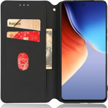 Hello-U Tecno Camon 19 4g Tam Kapsama Pu Deri Standlı Telefon Kılıfı (Yurt Dışından)