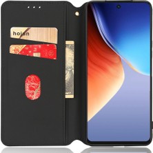 Hello-U Tecno Camon 19 4g Tam Kapsama Pu Deri Standlı Telefon Kılıfı (Yurt Dışından)