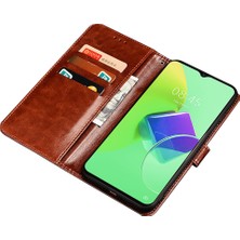 Hello-U Tecno Pova 4 Pro 4g Pu Deri Flip Cüzdan Standlı Telefon Kapağı Askı ile (Yurt Dışından)