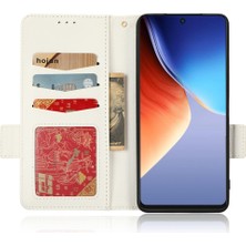 Hello-U Tecno Camon 19 4g Darbeye Dayanıklı Pu Deri Telefon Cüzdan Standı Kılıf (Yurt Dışından)