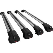 Drs Tuning Toyota Proace City 2019-2022 Arası ile Uyumlu Ace-1 Ara Atkı Tavan Barı Gri 4 Adet Bar