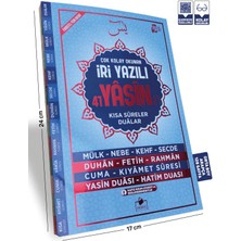 Merve Yayınları Sesli Yasin-I Şerif Arapça Kolay Okunuşlu İri Yazılı Orta Boy + Bilgisayar Hatlı