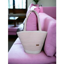 Home Decors By Özlem Hasır Çanta Omuz Çantası Plaj Çantası El Emeği Handmade Tasarım Tarz Yaz MODA-30CMX40-42CM