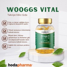 Woogss Vital Omega 3 Norveç Balık Yağı İçeren Takviye Edici Gıda