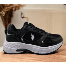 U.S. Polo Assn. Felix Siyah Unisex Günlük Spor Ayakkabı