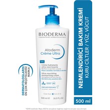 Bioderma Atoderm Cream Ultra Normal ve Kuru Ciltler Için Nemlendirici Yüz, Vücut Bakım Kremi 500 ml