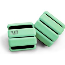 Xtr Fitness Profesyonel El ve Ayak Bilek Ağırlığı - Ağırlıklı Bileklik 500 gr x 2 Adet Yeşil