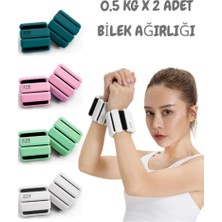 Xtr Fitness Profesyonel El ve Ayak Bilek Ağırlığı - Ağırlıklı Bileklik 500 gr x 2 Adet Yeşil