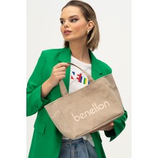 United Colors Of Benetton Benetton Kadın El Çantası Kum BNT1102