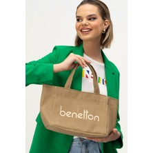 United Colors Of Benetton Benetton Kadın El Çantası Hardal BNT1102