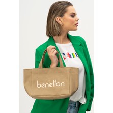 United Colors Of Benetton Benetton Kadın El Çantası Hardal BNT1102