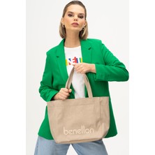 United Colors Of Benetton Benetton Kadın Kol Çantası Kum BNT1163