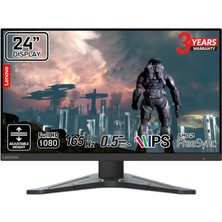 Lenovo G24-20 23.8" 0.5ms 165Hz (HDMI+Display) AMD FreeSync Premium IPS Panel WLED Gaming Monitör 66CFGAC1TK