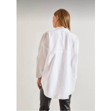 Ded Collection Kadın Cepleri Pullu Trend Gömlek