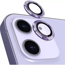 Etiget iPhone 12 Mini Kamera Koruyucu Lens Alüminyum Alışımlı Cam (mor)