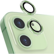 Etiget iPhone 12 Mini Kamera Koruyucu Lens Alüminyum Alışımlı Cam (yeşil)