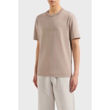 Emporio Armani Pamuklu Regular Fit Bisiklet Yaka T Shirt Erkek T Shirt 3D1T89 1Jwzz 0650