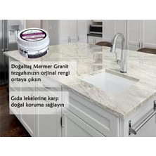 Tekno Trust Doğaltaş Granit Mermer Tezgah Dekoratif Eşya Koruyucu Parlatıcı Cila 250 ml Stone Polishing Wax