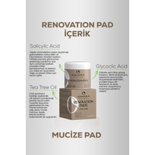 Dermasolin Renovation Mucize Pads. Peeling Etkili. Akne, Sivilce, Siyah Nokta Karşıtı 25 Adet