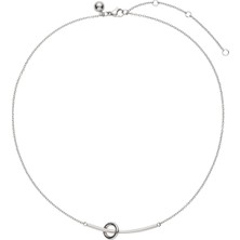 Energetix Kavisli Merkez Elemanlı Manyetik Kolye