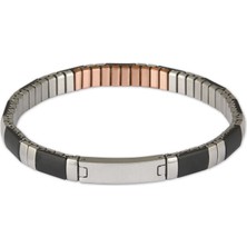 Energetix Gravüre Uygun Iki Tonlu Flex Bileklik