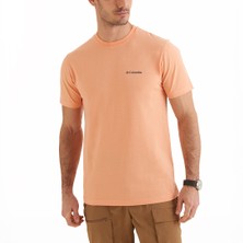 Columbia Csc Basic Slogo Brushed Erkek Kısa Kollu Outdoor T-Shirt CS0282-882