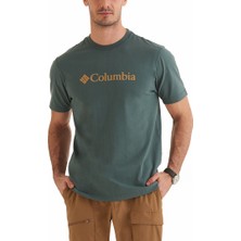 Columbia Csc M Basic Logo Brushed Erkek Kısa Kollu Outdoor T-Shirt CS0287-353